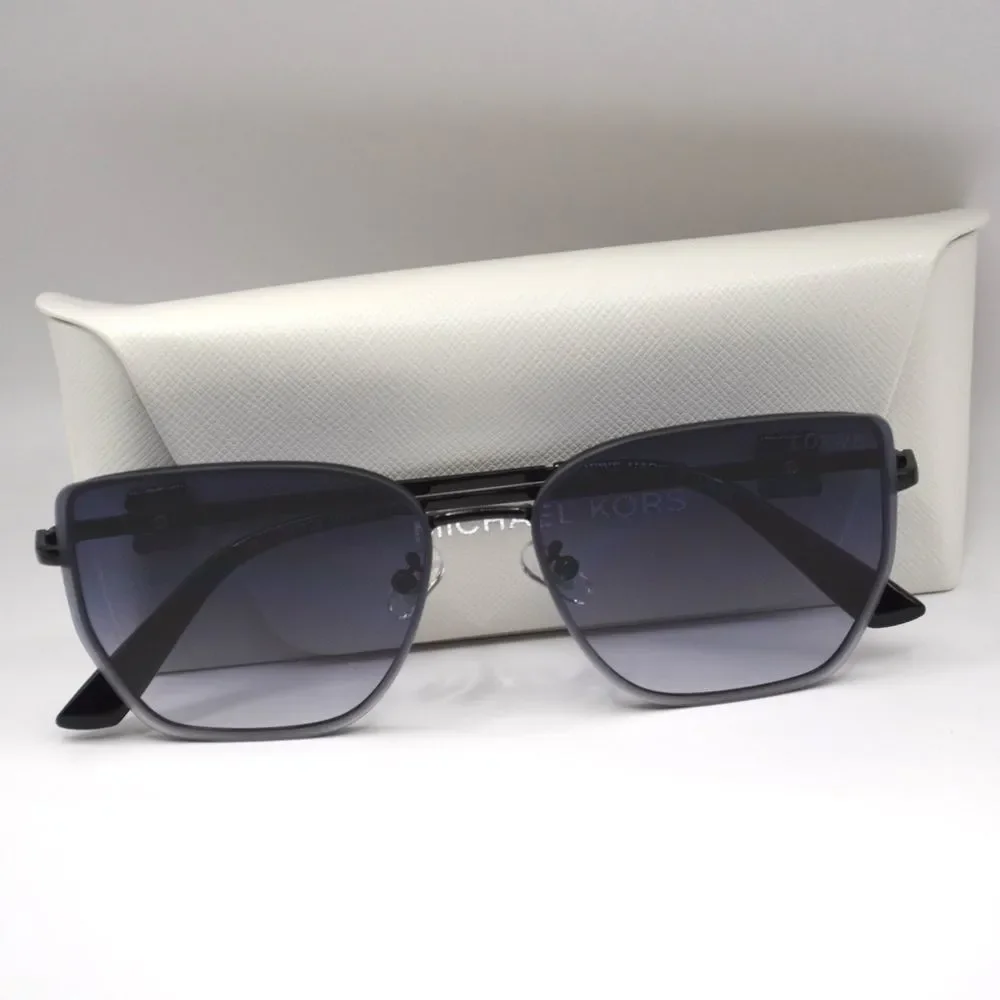 Loewe Women’s Sunglasses | Black Metal Frame | Blue/Gray Gradient Lenses - Picture 6 of 16